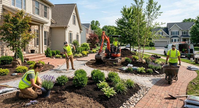 Pathway Landscaping in Ventura County, CA